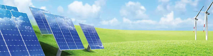 Silver (or Silver-Aluminum) fingers and busbars are printed on Crystallized / Non-crystallized Silicon Wafer for making solar cell panel.