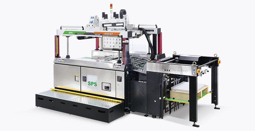DD servo silinder press dengan registrasi kamera untuk mencapai pencetakan yang tepat dan produktivitas tinggi yang terpusat.