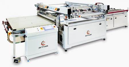 Echipament de imprimare serigrafică cu panou ghidat de lumină de înaltă precizie (suprafață maximă de imprimare 1120 x 1992 mm)