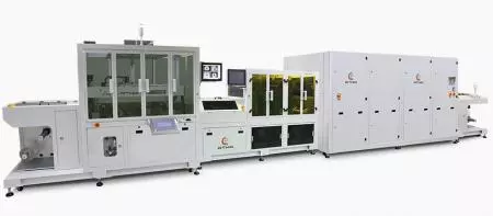 Ligne d'impression par sérigraphie entièrement automatique pour PCB - Ligne d'impression en sérigraphie automatique en rouleau à rouleau pour FPC