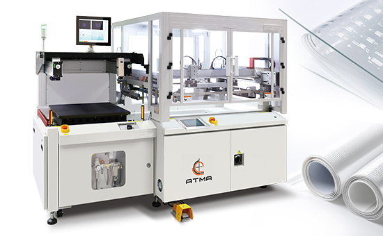 自动影像对位网印机