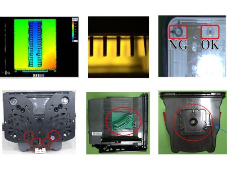 Wafer FOUPFOSB-Inspektionsgerät - Erkennungsergebnis
