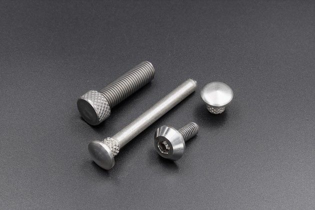 High Tensile Knurled Head Screws / Oval Head Hexagon Screws / Disc ...