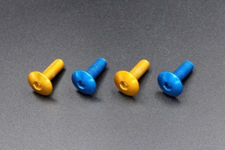 Aluminum Dome Head Screws - M3 Aluminum Dome Head Screws