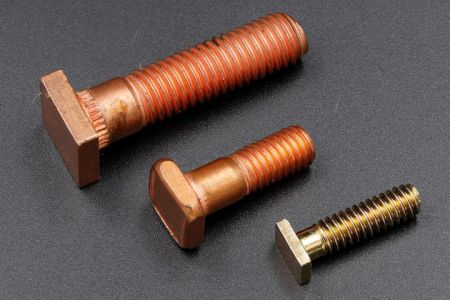 Square Head Machine Screws / T Bolt - M1.4 - M16 Square Head Copper Screws or Brass coating Screws