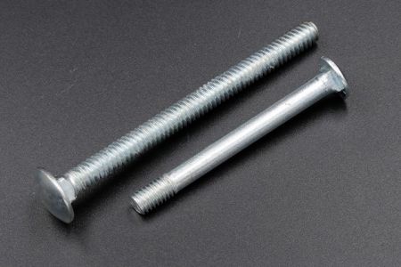 Carriage Bolts Half Thread Screws - M6 x 120 Carriage bolts - half thread