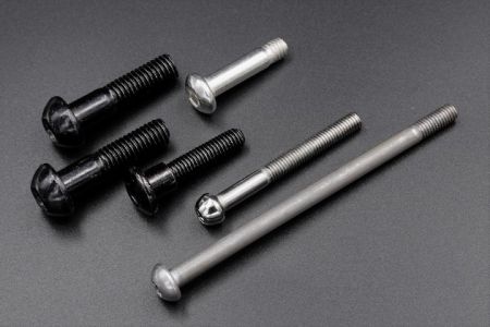 Button Head Hexagon Drive Machine Screw - M6 x 120 Carriage Bolts - Half Thread