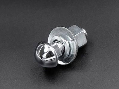 Custom Polished Head Screws with Washer