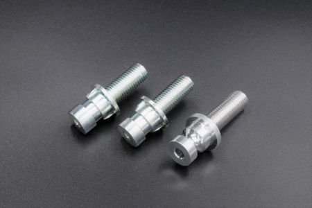 Wing Bolts with Round Drive - M6 x 10 Custom Lightning Connector Screws
