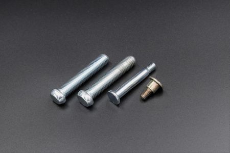 Flat Head Carriage Bolts with Half Thread - Custom carriage bolts or thumb head screws