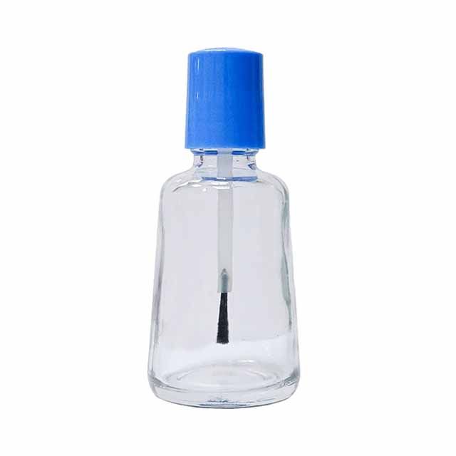 50ml Glass Bottle with Plastic Cap and Brush