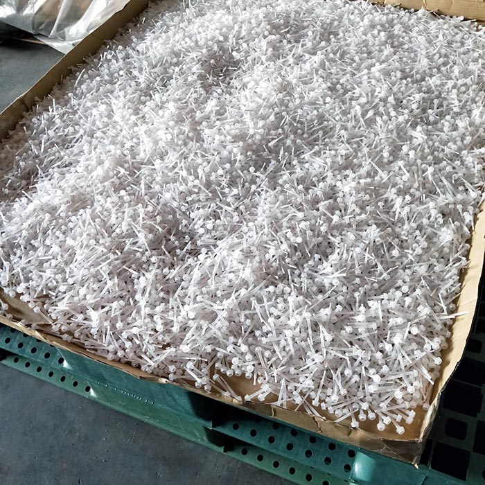 Asciugare in casa dopo che i pennelli sono stati immersi in acqua calda