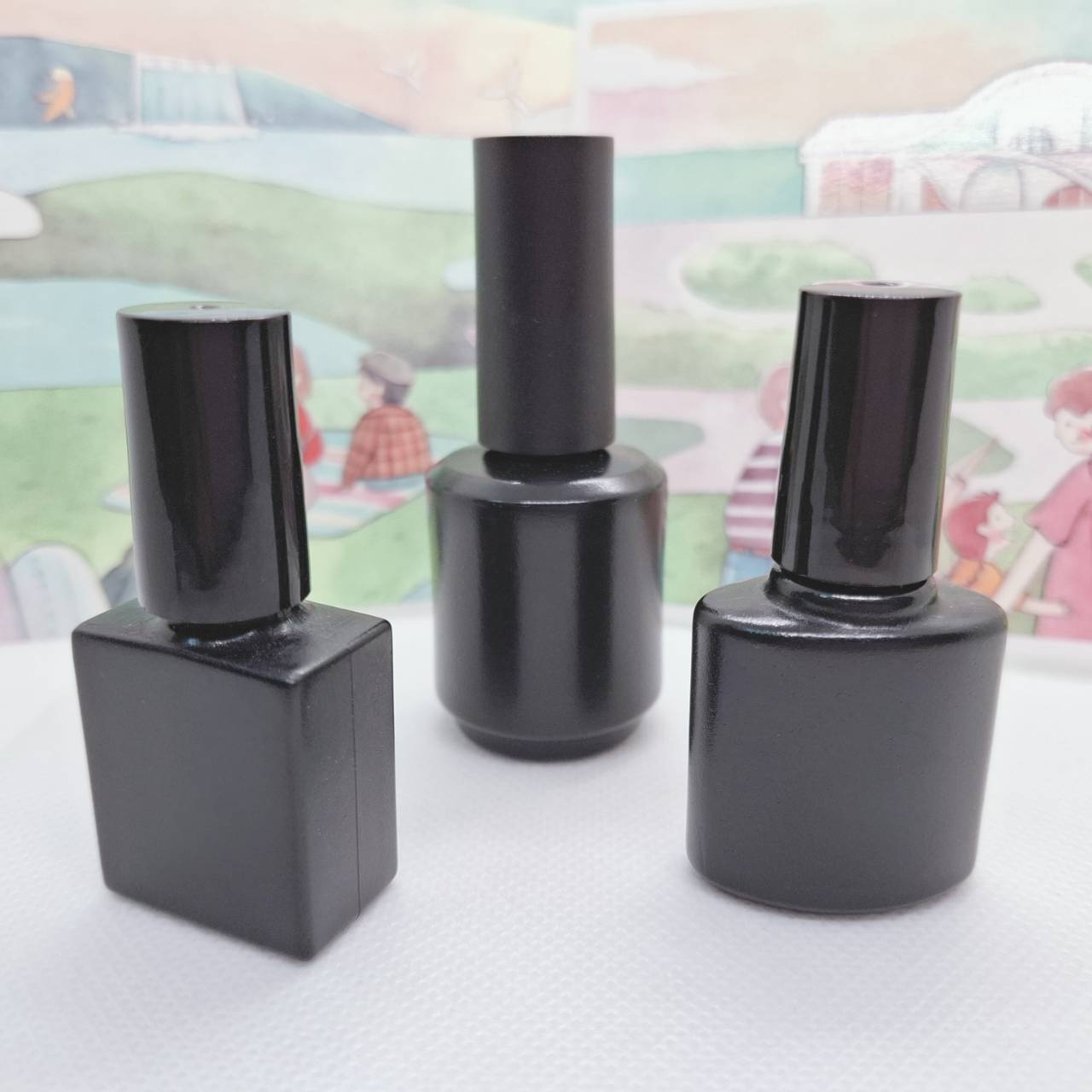 Botellas de PP para esmalte de uñas