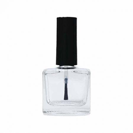 Frasco de esmalte para unhas de vidro de 10ml