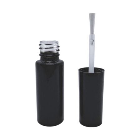 5ml Glass Bottle Coated in Black Color