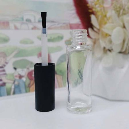 la botella de vidrio cilíndrica con tamaño de cuello de 13/415