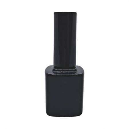 10ml Empty Soak Off Gel Nail Polish Square Glass Bottle - 10ml UV-resistant nail lacquer empty bottle