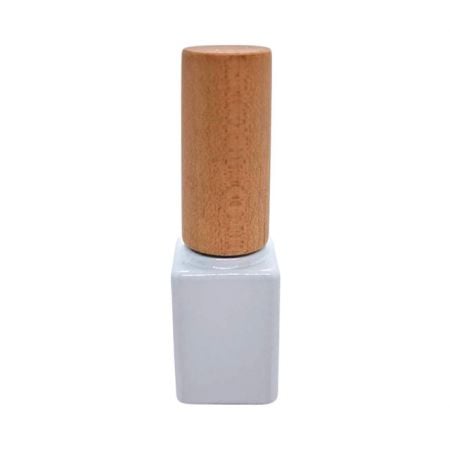 7ml UV Gel polish empty glass bottle (white)