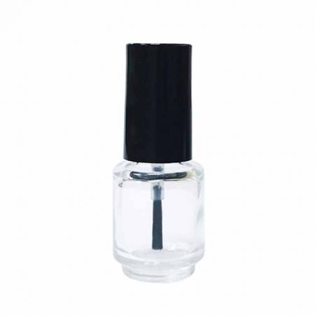 5ml Cylindrical Clear Glass Nail Polish Bottle - 5ml empty nail polish bottle