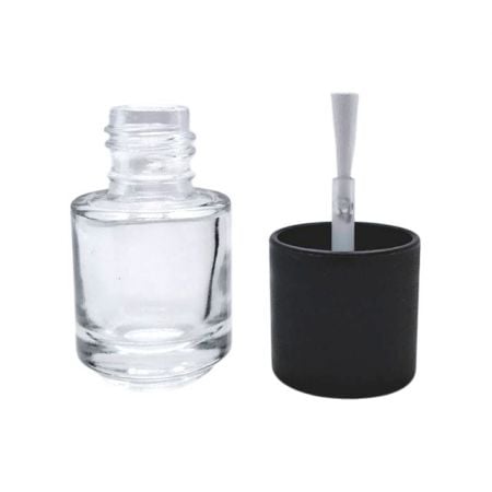 5ml glass bottle and cylindrical cap