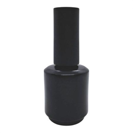 15ml Round Black PP Nail Polish Bottle - 15ml Empty PP Bottle