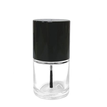 Pusta butelka na lakier do paznokci z szkła o pojemności 8 ml