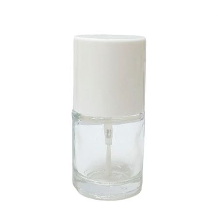 Botella de esmalte de uñas de vidrio vacía de 10 ml