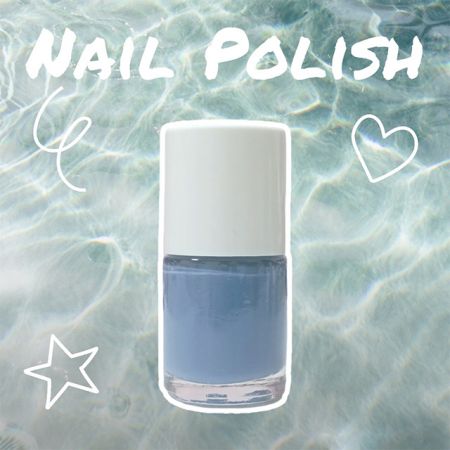 ネイルポリッシュ付きの10mlのネイルポリッシュボトル