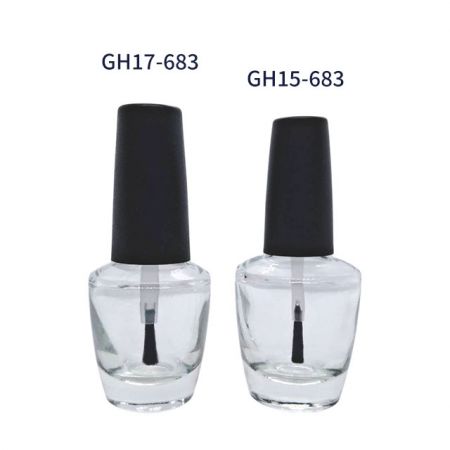 Bottiglia di vetro OPI da 15ml per olio per unghie - Bottiglia vuota per smalto OPI da 15ml con tappo e pennello