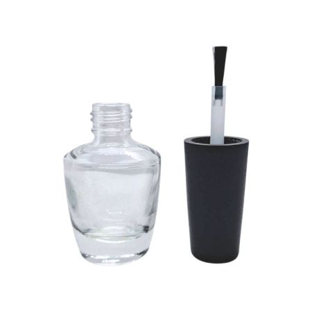 15mlの空の透明ガラスボトル