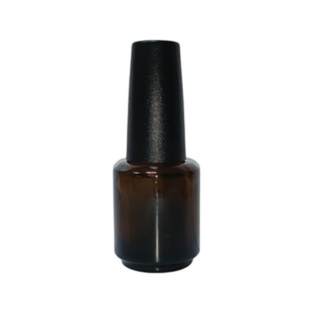 GH17 cap with GH696A amber colored nail polish bottle