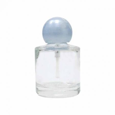 Frasco de vidro vazio de 8ml para óleo de citronela - Frasco de vidro transparente de 8ml com pincel e tampa