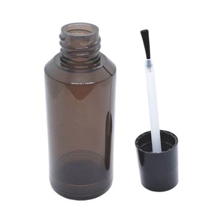 50ml empty PP bottle and 20/415 neck size brush