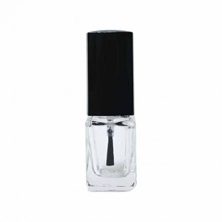 7ml Empty Rectangular Clear Glass Nail Polish Bottle - 7ml rectangular empty nail polish glass bottle