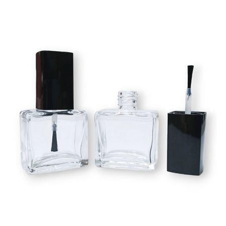 Botellas de vidrio de esmalte de uñas de 15 ml