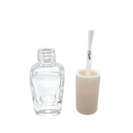 Botella de vidrio de 8 ml para esmalte de uñas