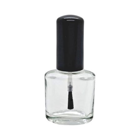 7ml Flat Oval Glass Bottle - 7ml empty glass bottle