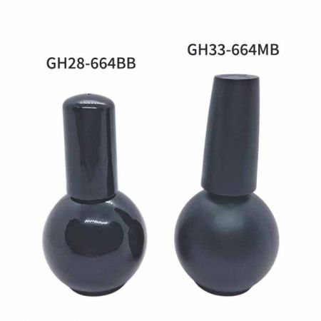 15ml Ball Shaped Glass Empty UV Gel Nail Polish Bottle