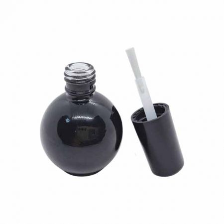 Frasco de vidro esférico para esmalte