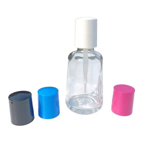 زجاجات 50 مل تأتي مع أغطية بلاستيكية ملونة مختلفة (GH30)