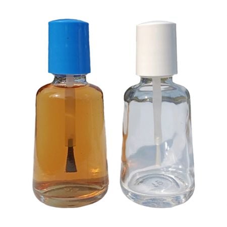 50ml clear nail polish bottles