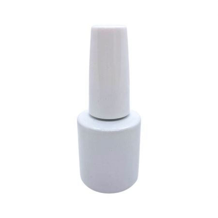 10ml witte nagellak glazen fles
