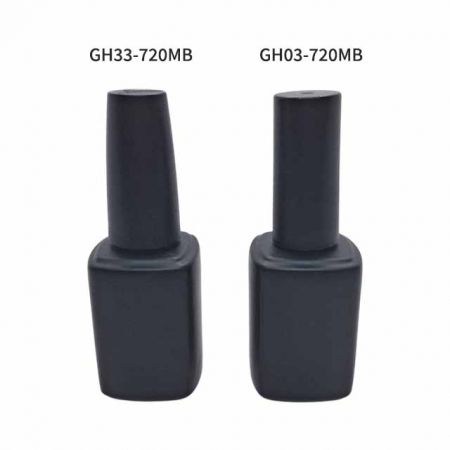 12ml Rectangular Shaped Glass Empty UV Gel Nail Polish Bottle