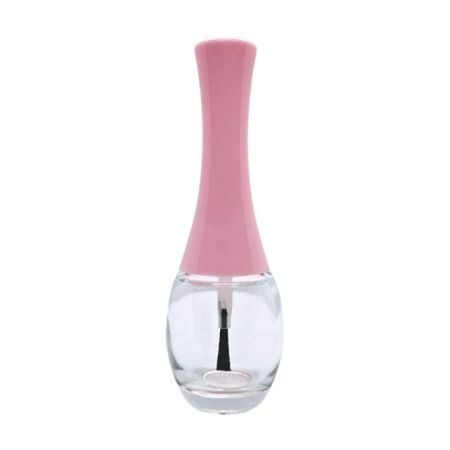 10ml Egg Shaped Clear Glass Nail Polish Bottle - 10ml egg-shaped clear glass nail polish bottle