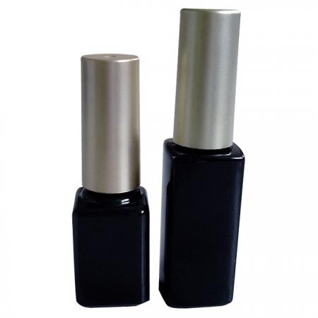 Botella de vidrio para uñas de gel UV de 7 ml y 10 ml con tapa y pincel (GH03P 632BB, GH03P 602BB)