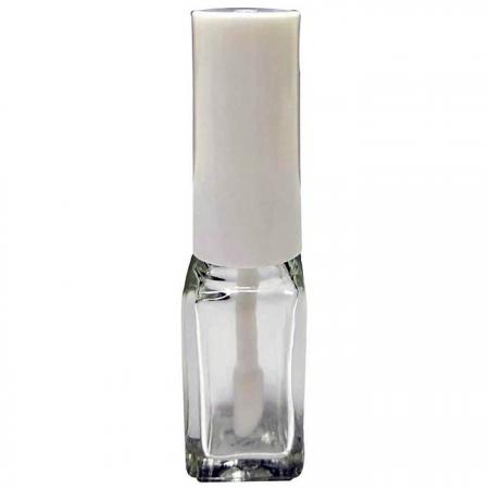 Botella de vidrio de 4 ml con pincel para brillo de labios (GH03L 604)