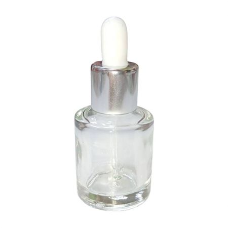 10毫升透明玻璃精油滴管瓶 - 10毫升透明玻璃滴管瓶