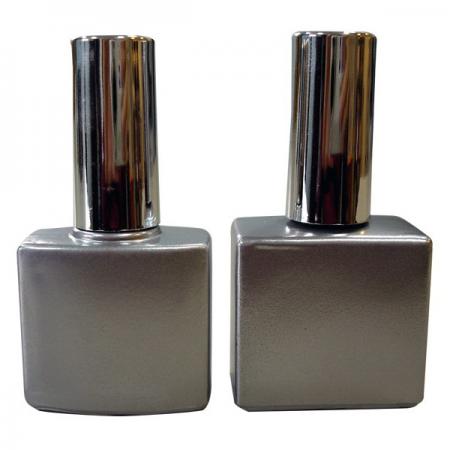 10ml マットシルバーボトルとシルバーヘッド (GH03P 614BS)