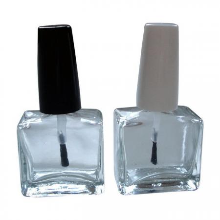 15ml Platte Vierkante Glazen Nagellakfles (GH33 651)