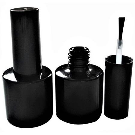 8毫升黑玻璃砂瓶、蓋、刷 (GH03 660B)